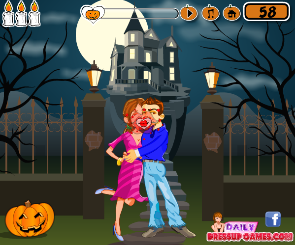 Halloween Scary Kiss