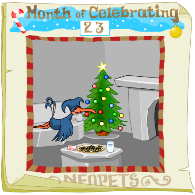 Neopets Advent Calendar 2001: Day 23