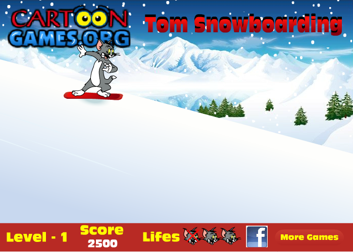 Tom Snowboarding