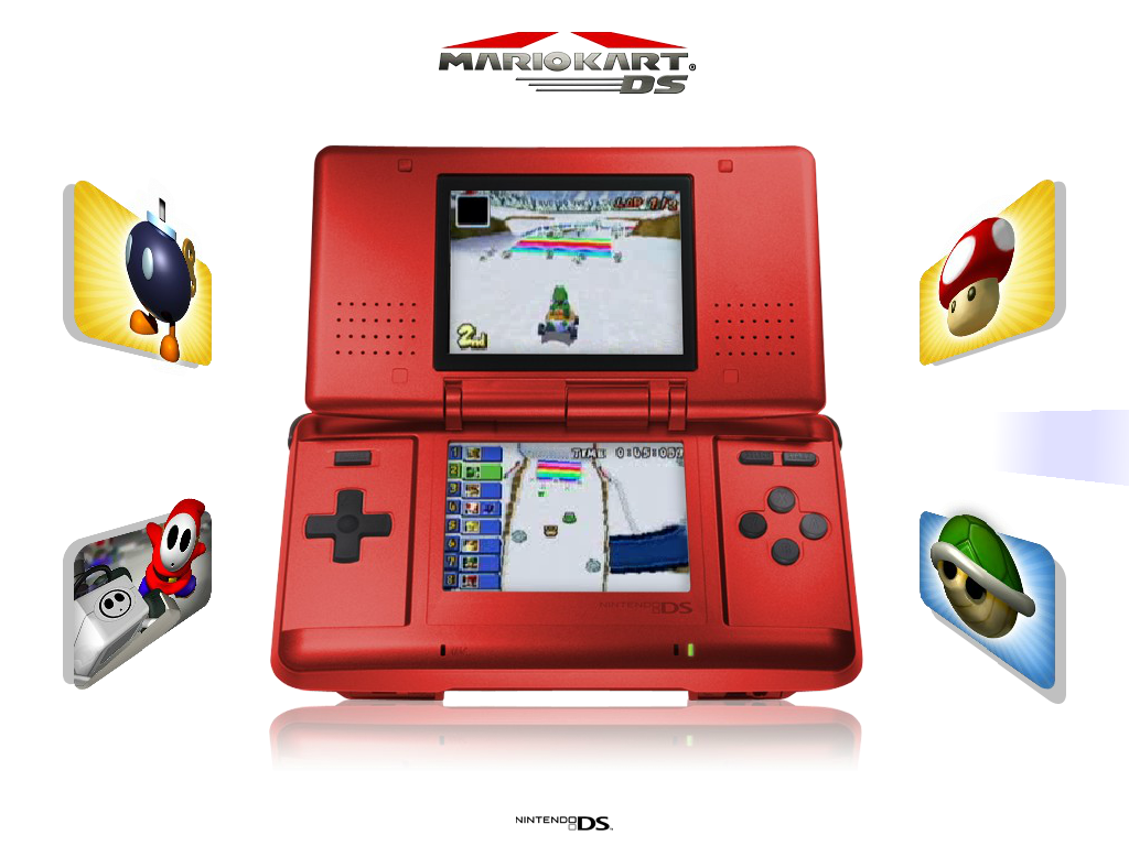 Mario Kart DS Screensaver