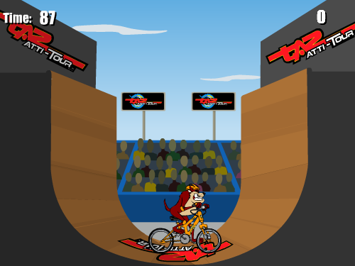 Extreme Taz BMX Halfpipe