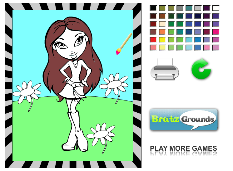 Bratz Coloring 2