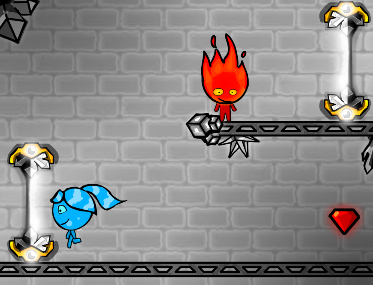 Fireboy & Watergirl 4 in The Crystal Temple Game Promo