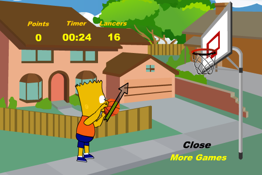 Bart Simpson Basketball