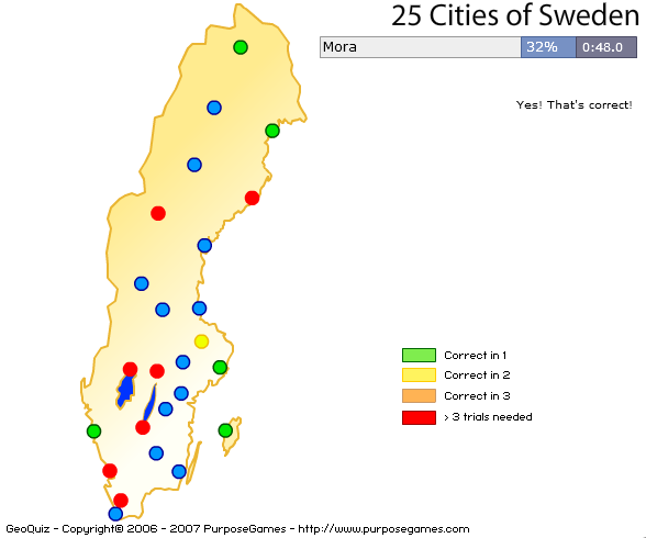 25 Cities of Sweden