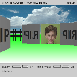 [KK] rip chirs colfer