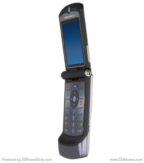 Motorola RAZR V3i 360 3D view - 360° spin