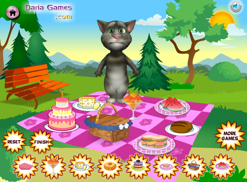 Talking Tom Picnic