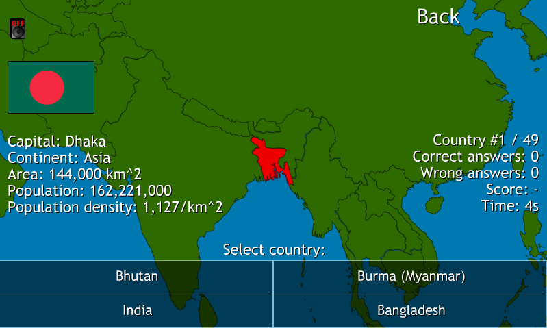 Mrozinsky's World Countries Quiz