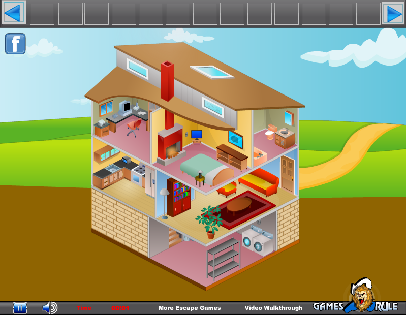 Cutaway House Escape-6