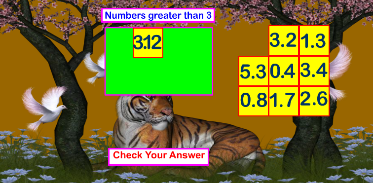 Comparing Decimal Numbers