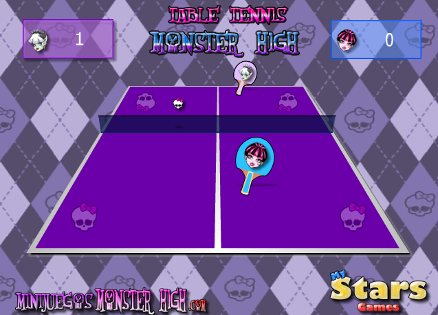 Table Tennis Monster High