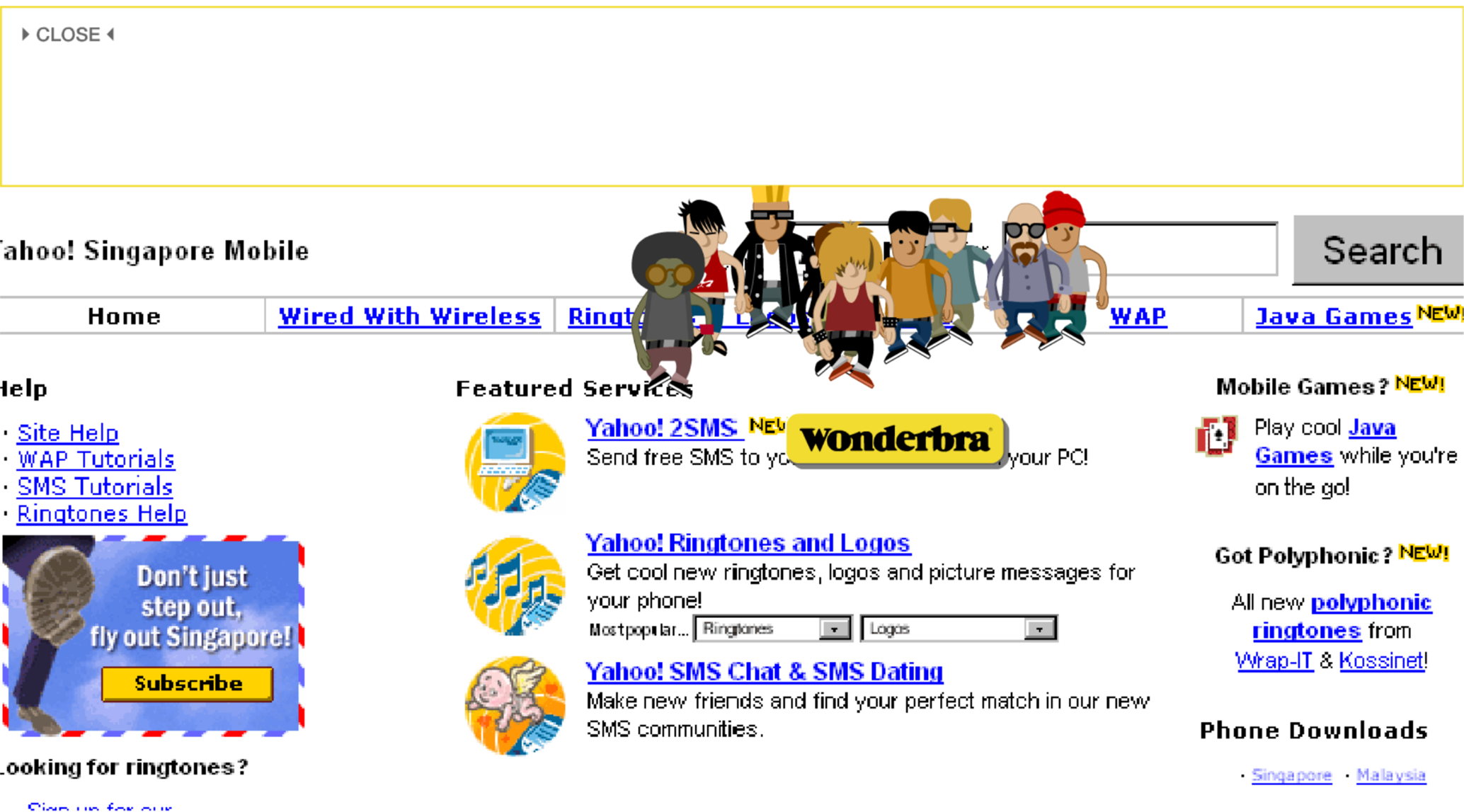 Wonderbra - "Chase" Banner Ad (Singapore)