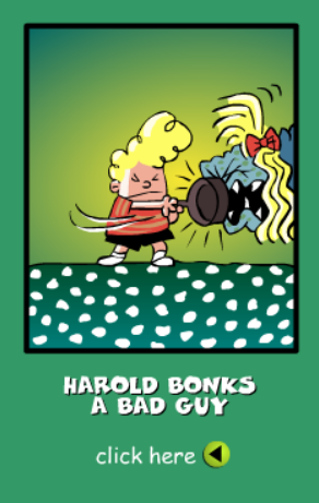 Harold Bonks a Bad Guy