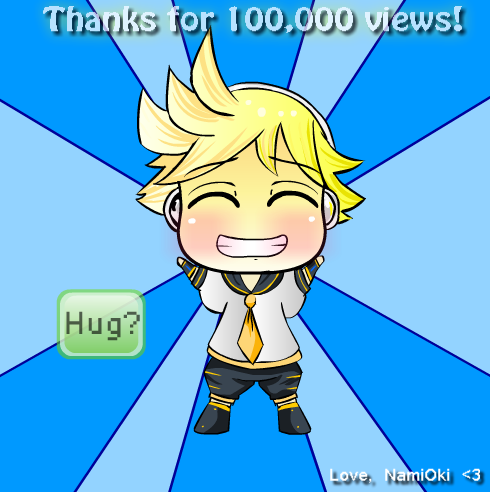 100,000 HUGS!