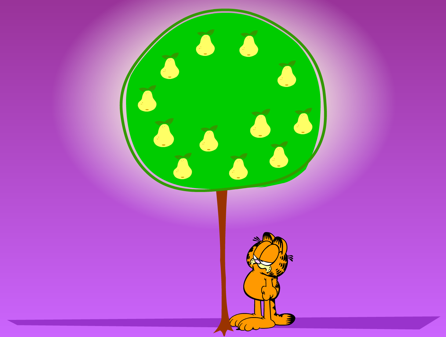 Garfield's Twelve Days of Christmas - day 4