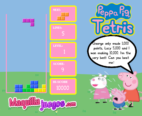 Peppa Pig Tetris