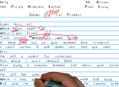 Nelly's English Teacher