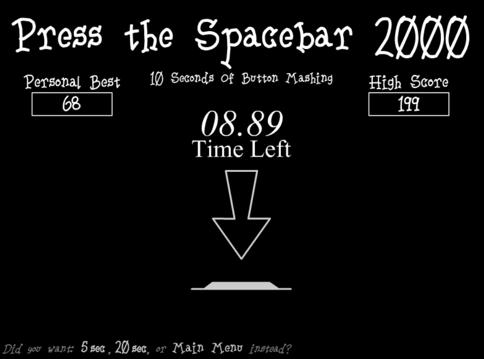 Press the Spacebar 2000