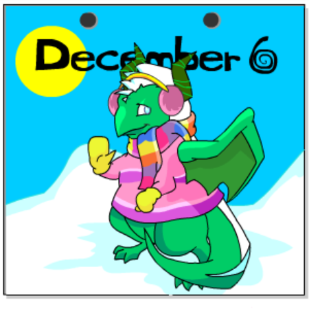 Neopets Advent Calendar 2000: Day 06