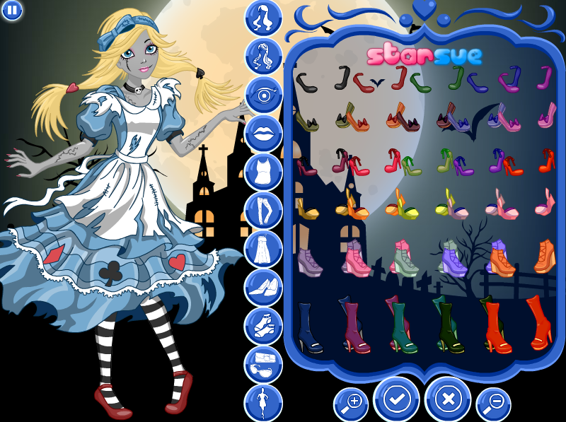 Once Upon A Zombie: Zombie Alice Dress Up