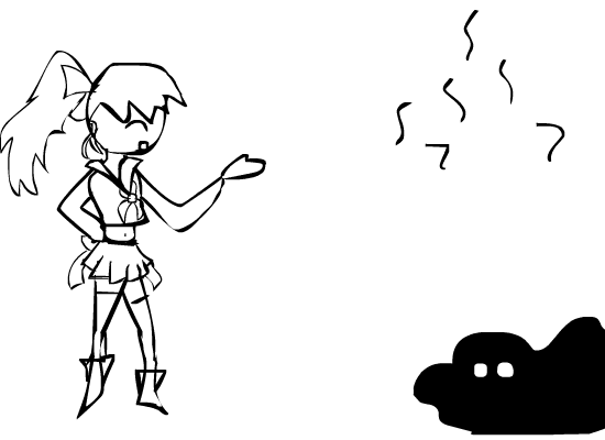 Sailor Calliope Fire Animation