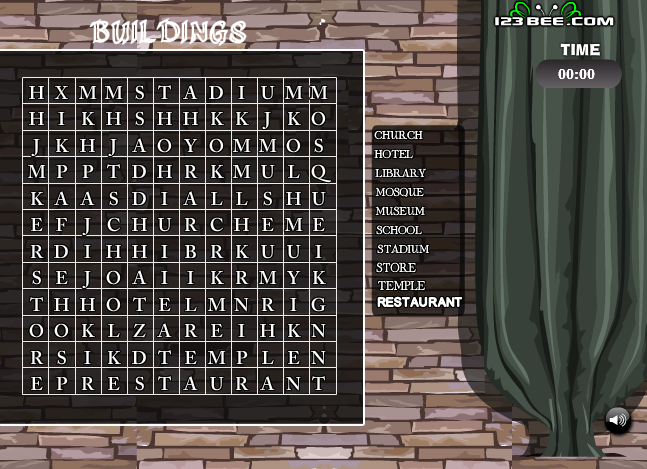 Word Search Game Play - 25