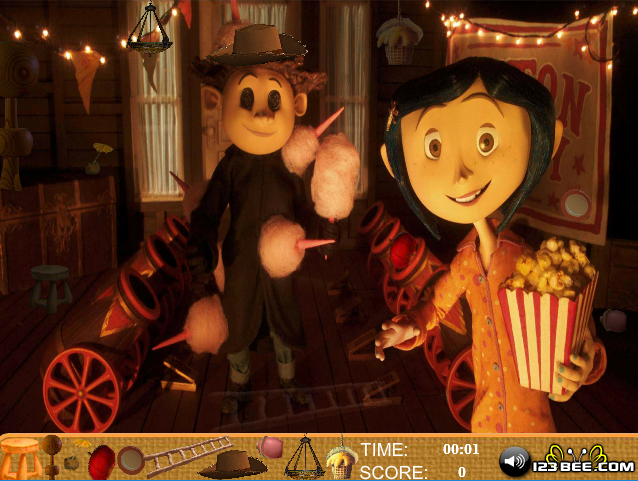 Coraline - Hidden Objects