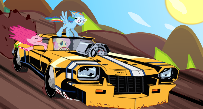 FLASH-Pinkie found a TransAm