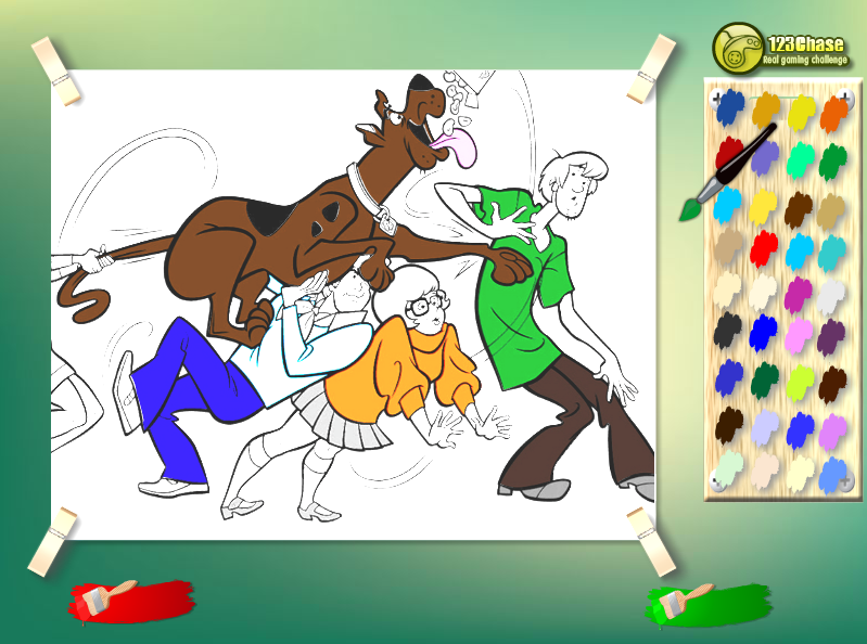 Scooby Snacks Kids Coloring