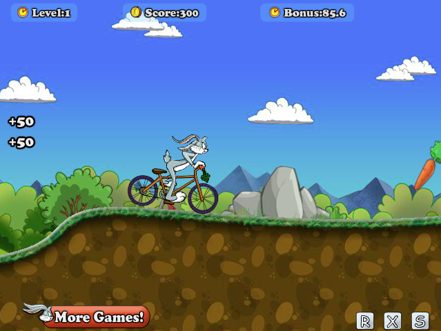 Bugs Bunny Biking