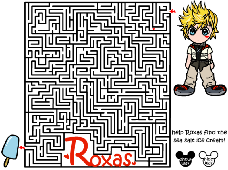 KH2 - Roxas' maze