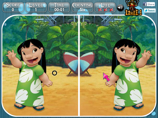 Lilo and Stitch - Find the Difference