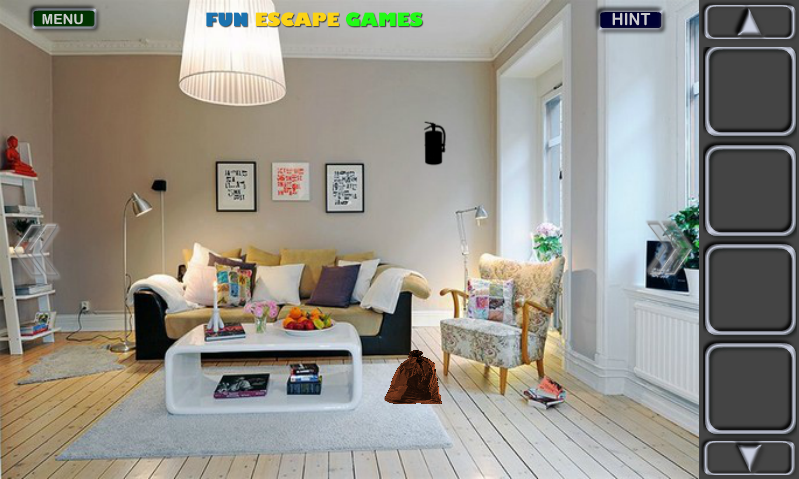 White Living Room Escape