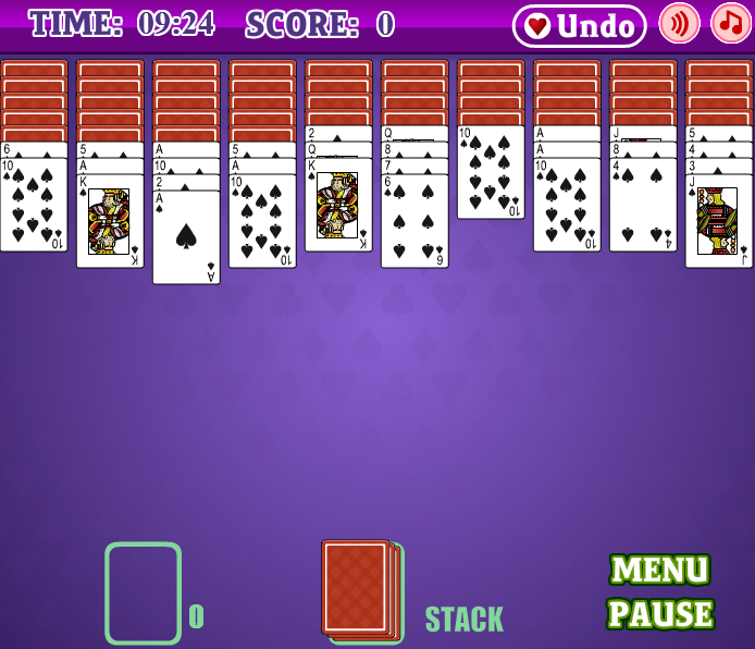 Spades Spider Solitaire 2