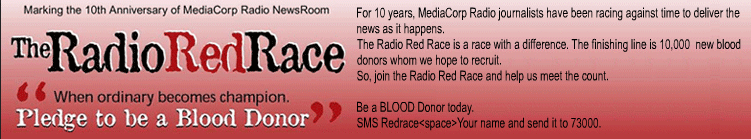 Mediacorp Radio Red Race Advertisement (Singapore)