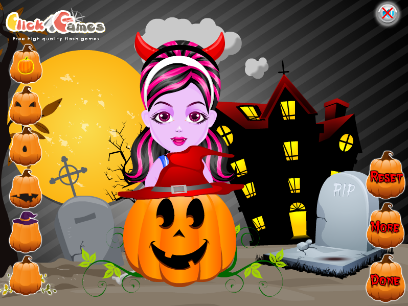 Baby Monster Halloween Pumpkin