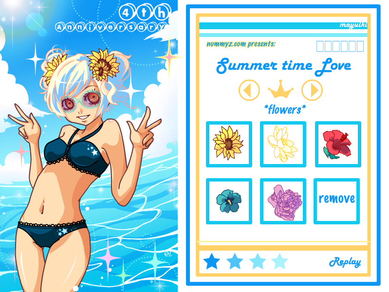 Summer Time Love Dress Up