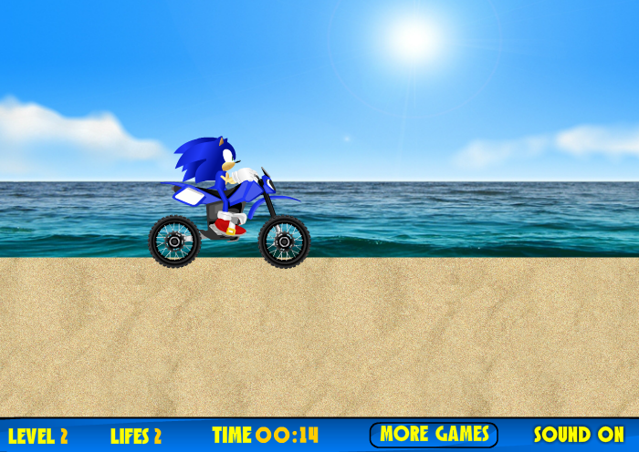 Sonic Beach Race