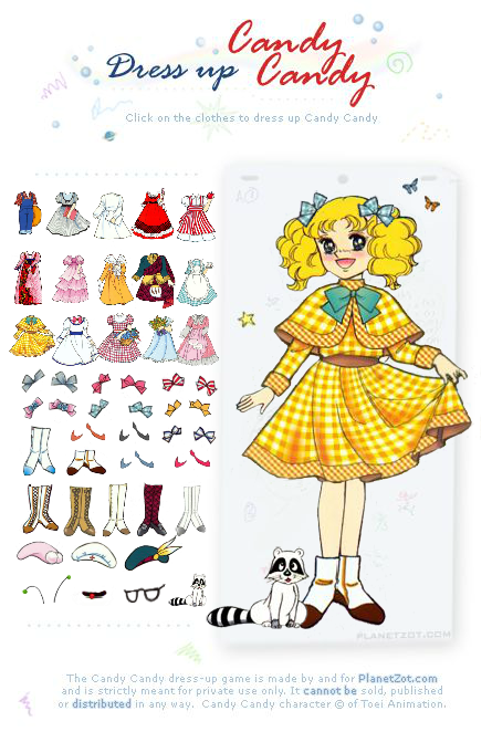 Dress up Candy Candy