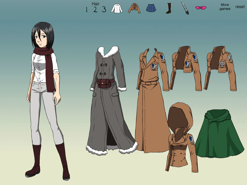 Mikasa Dress Up