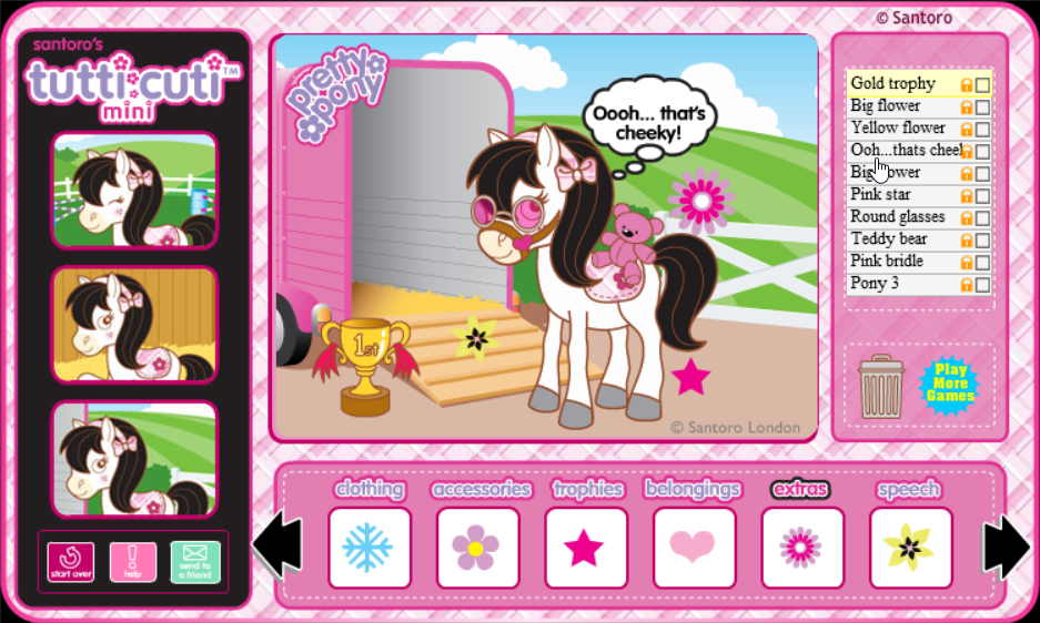 Tutti Cuti Pony Dress Up