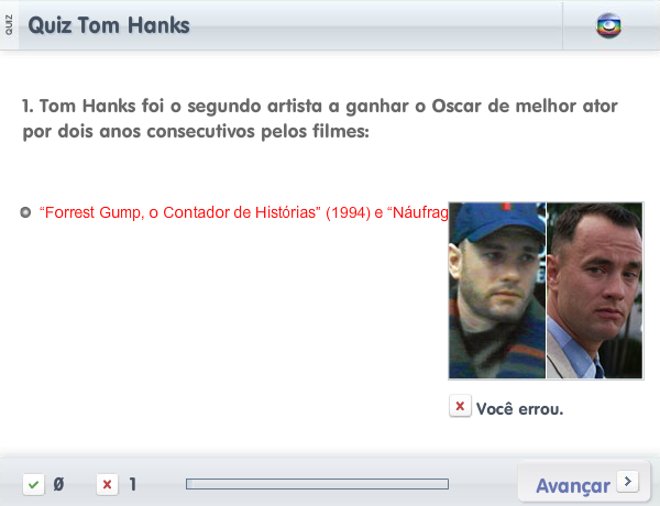 Quiz Tom Hanks