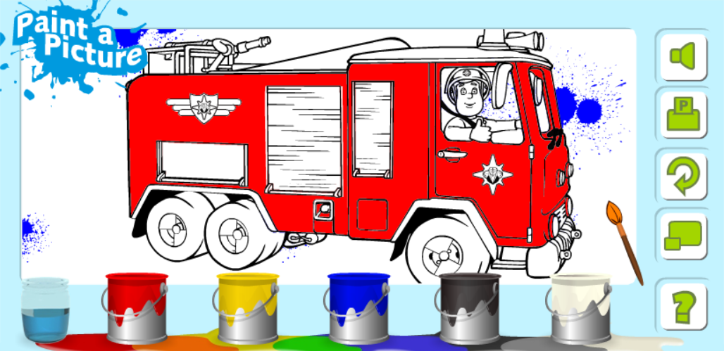 Fireman Sam: Paint a Picture