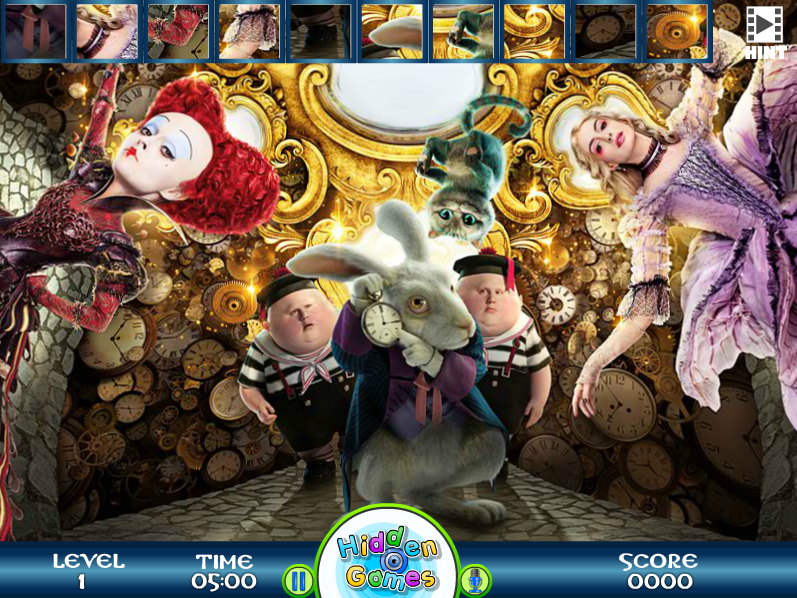 Alice Through the Looking Glass Spots