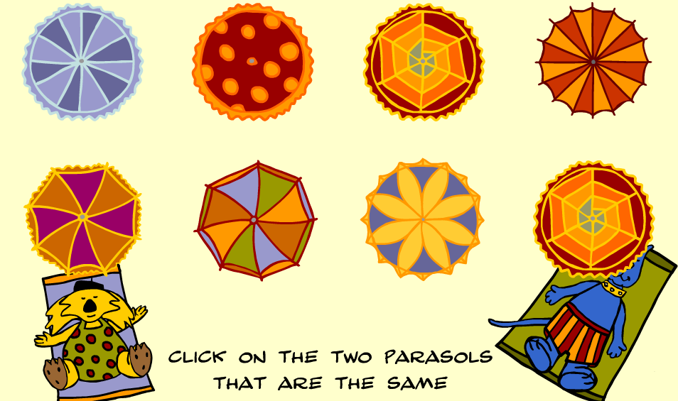 Find the Pairs of Parasols