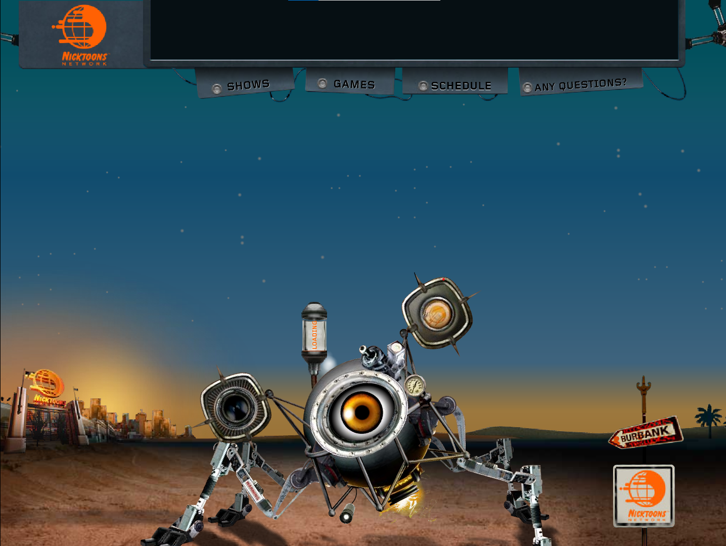 Nicktoons Network Website