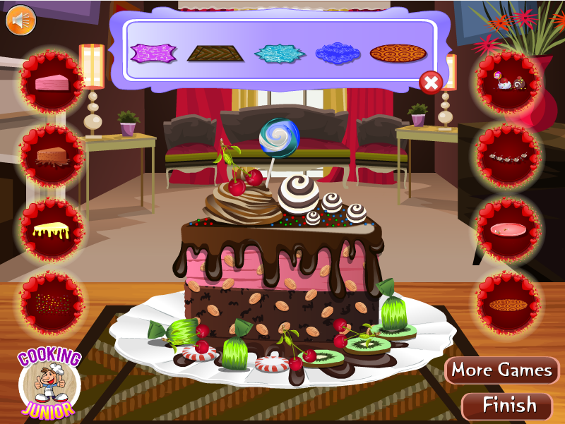 Chocolate Cake Deco