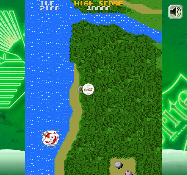 Sprite x Xevious