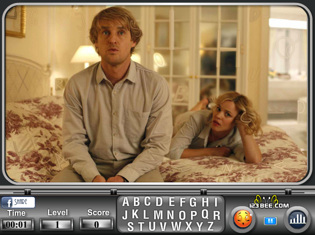 Midnight in Paris - Find the Alphabets